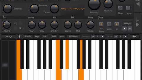 AudioKit Synth One App- Sound of Izrael 2 Presets Demo