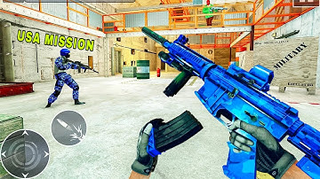 Counter Strike FPS Commando - Mission USA 🇺🇸 Android Gameplay | Offline Shooting Game 2025