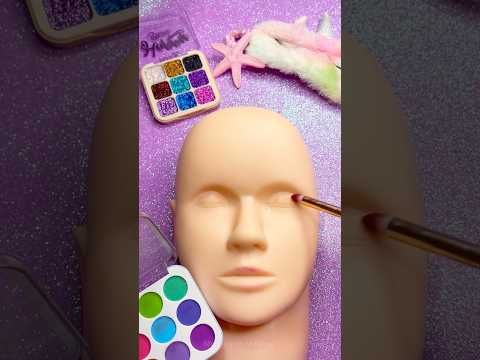 ASMR Mannequin Makeup things Sounds Video Fast No talk Rainbow colors