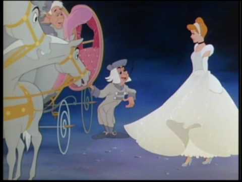 ( French laserdisc) Cinderella  transformation