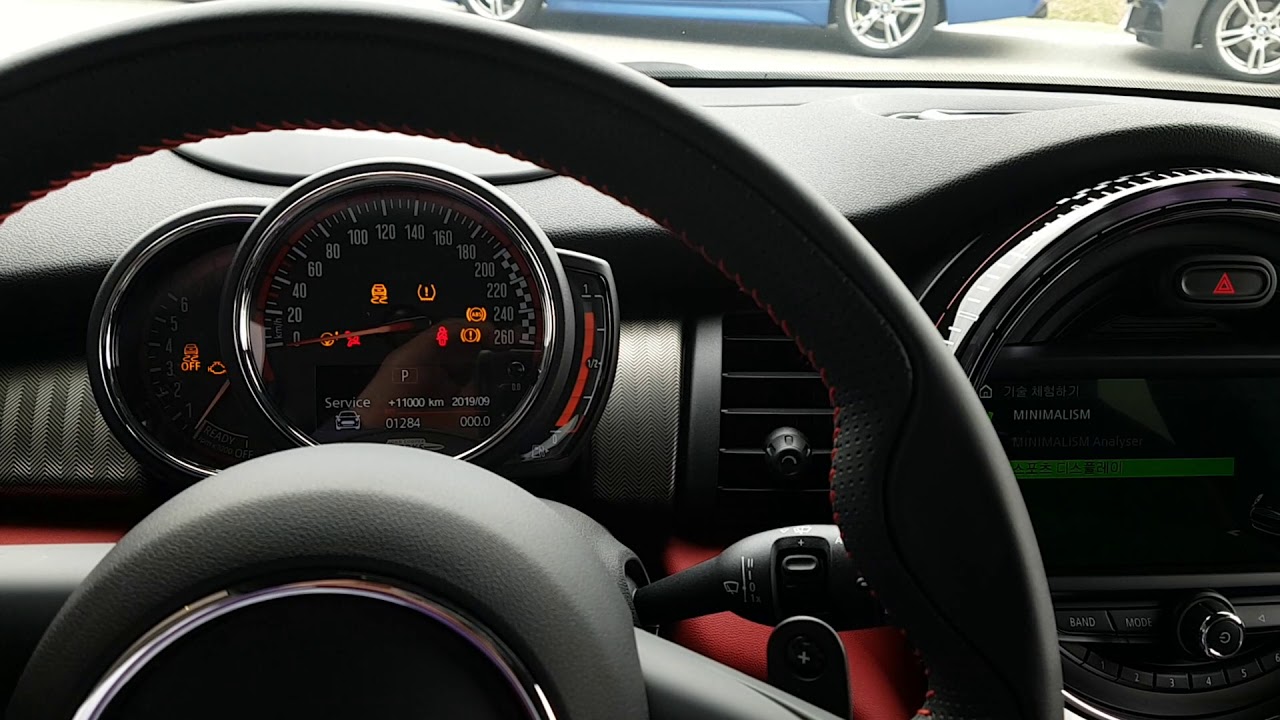 MINI COOPER JCW(F56 LCI) 시동 - YouTube