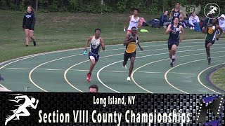 Boys 4x400 Meter @ 2022  Section VIII County Championships Class AAA