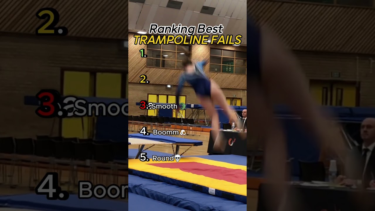 Ranking Best Trampoline Fails Trends!!