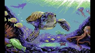 on a Perilous Journey Commodore 64 Pixel Sketch