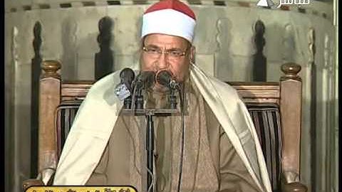 فضيلة الشيـخ محمد عبد الوهاب الطنطاوي و تلاوة الجمعة 23 محرم 1434 هـ  7 12 2012 م من الجامع الأزهر الشريف