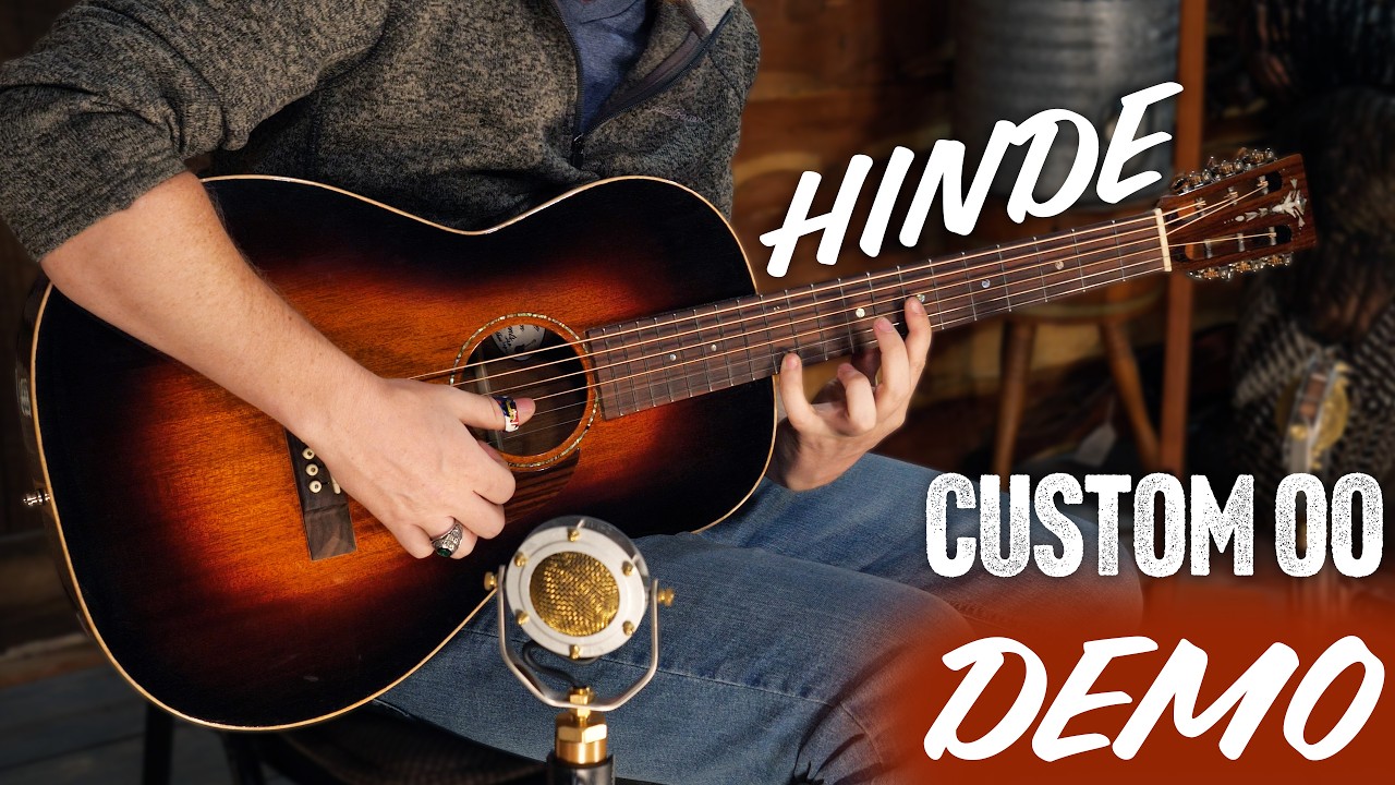 Hinde 00 Custom Guitar Demo! - YouTube