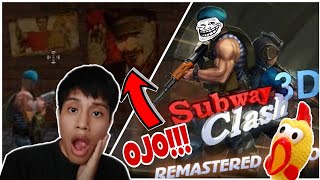 SUBWAY CLASH 3D GAME | SUBWAY CLASH REMASTERED GAMEPLAY EN ESPAÑOL (ES LA MECA DE LA IRREVERENCIA)