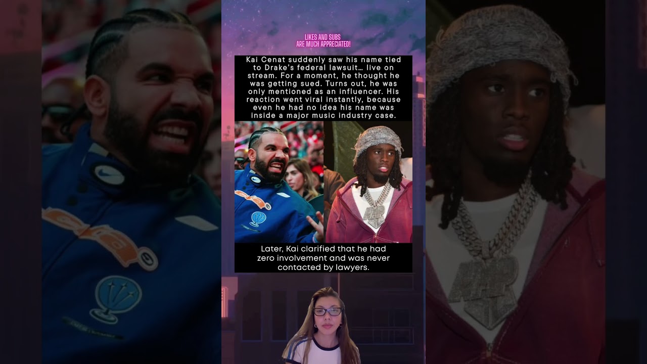 Kai Cenat’s Name Appeared in Drake’s Lawsuit… Here’s Why