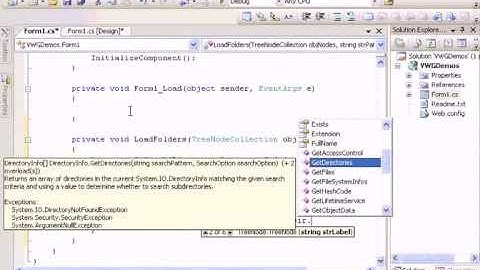 How to populate a treeview control