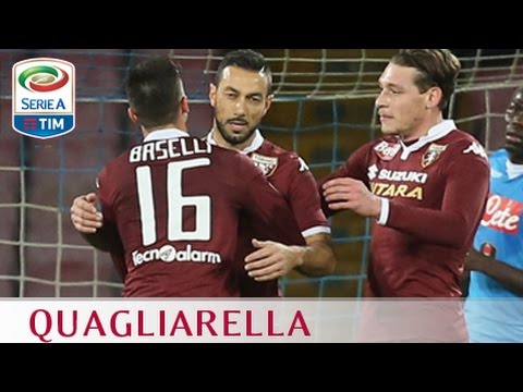 Il gol di Quagliarella - Napoli - Torino - 2-1 - Giornata 18 - Serie A TIM 2015/16