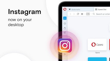 Instagram now on your desktop in the Opera browser