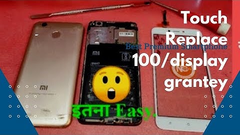 redmi 4x touch glass change.mi 4x onley touch replace.mi 4x touch replace without OCA machine/glue.