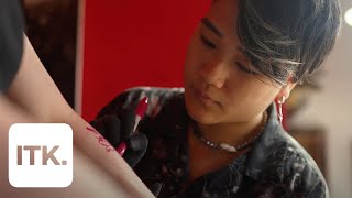 Here's what it's like being a tattoo artist — who owns their own tattoo parlor!