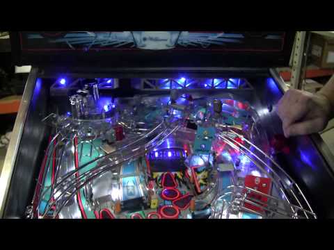 190 Williams DEMOLITION MAN Pinball Machine With TWO Fantastic LED Mods TNT Amusements