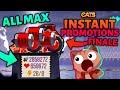 INSTANT PROMOTIONS FINALE: ALL MAX DAMAGE - C.A.T.S: Crash Arena Turbo Stars - Maxing Attack