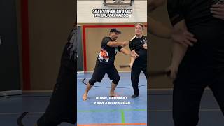 In Bonn, Germany. Silat Suffian Bela Diri - Weapon Hand Exchange