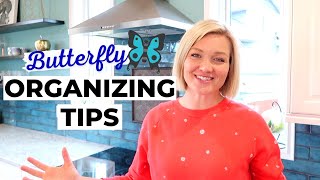 Simple Organizing Tips for Real Life | Clutterbug Butterfly