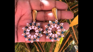 Tutorial aretes de rulla y biconos faciles y elegantes (Video Colaboracion con Beadpark.com)