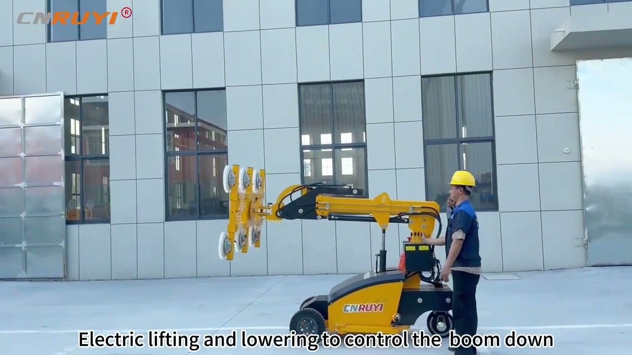 Manual Max Load Capacity 500/600kg Glass Vacuum Lifter Robot