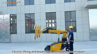 Manual Max Load Capacity 500/600kg Glass Vacuum Lifter Robot