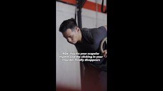 Your shoulder clicking STOPS here #shoulder #shoulderpain #shorts