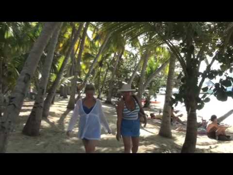 Patty, Kelly, Tom, Eric,and Jo-Ann go to the BVI from St John USVI on Palm Tree Charters