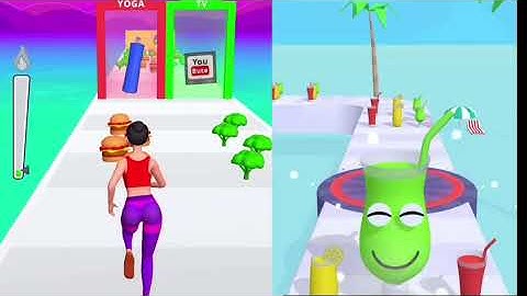 Juice Run VS Twerk Race  - All Levels Gameplay Android,ios  BEST GAME FOR 2023