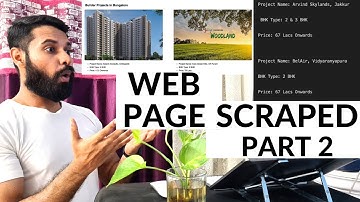 Web Scraping Logic Building Using Python and BeautifulSoup // Part 2