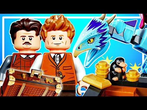 LEGO Чемодан Ньюта Саламандера 75952 Обзор Лего новинки