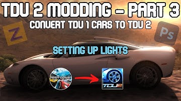 TDU 2 Modding - How to convert car mods from TDU 1 to TDU 2 - Part 3