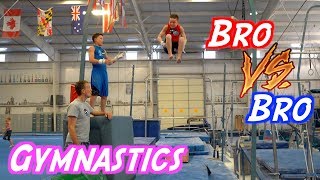 Bryton Vs Ashton Bro Gymnastics Challenge
