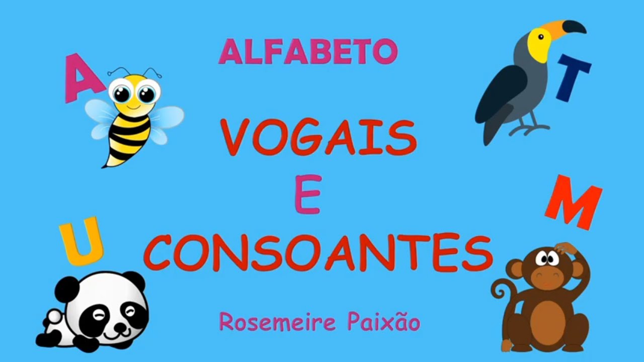 Vogais E Consoantes Para Criancas