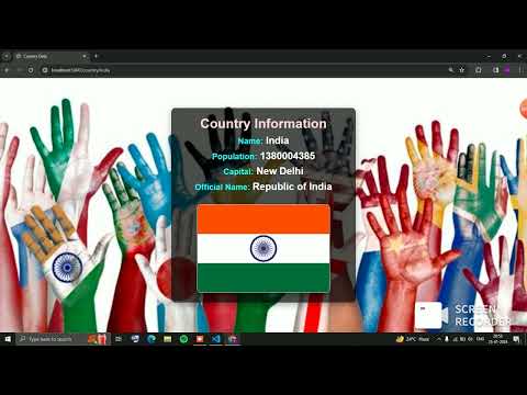 Country App | API key | Fullstack web development project 2 | HTML, CSS, JS, EXPRESS, NODE