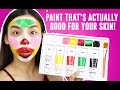 PAINT THAT GIVES YOU BETTER SKIN! OMG || TINA TRIES IT