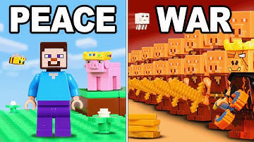 I Simulated a LEGO Minecraft Civilization