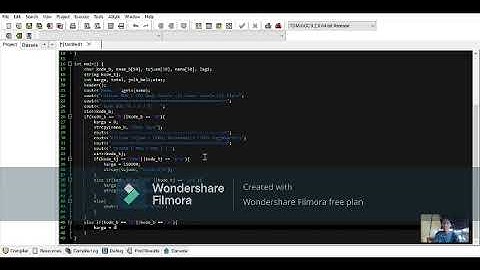 Program Pemesanan Tiket Bus - DEV C++