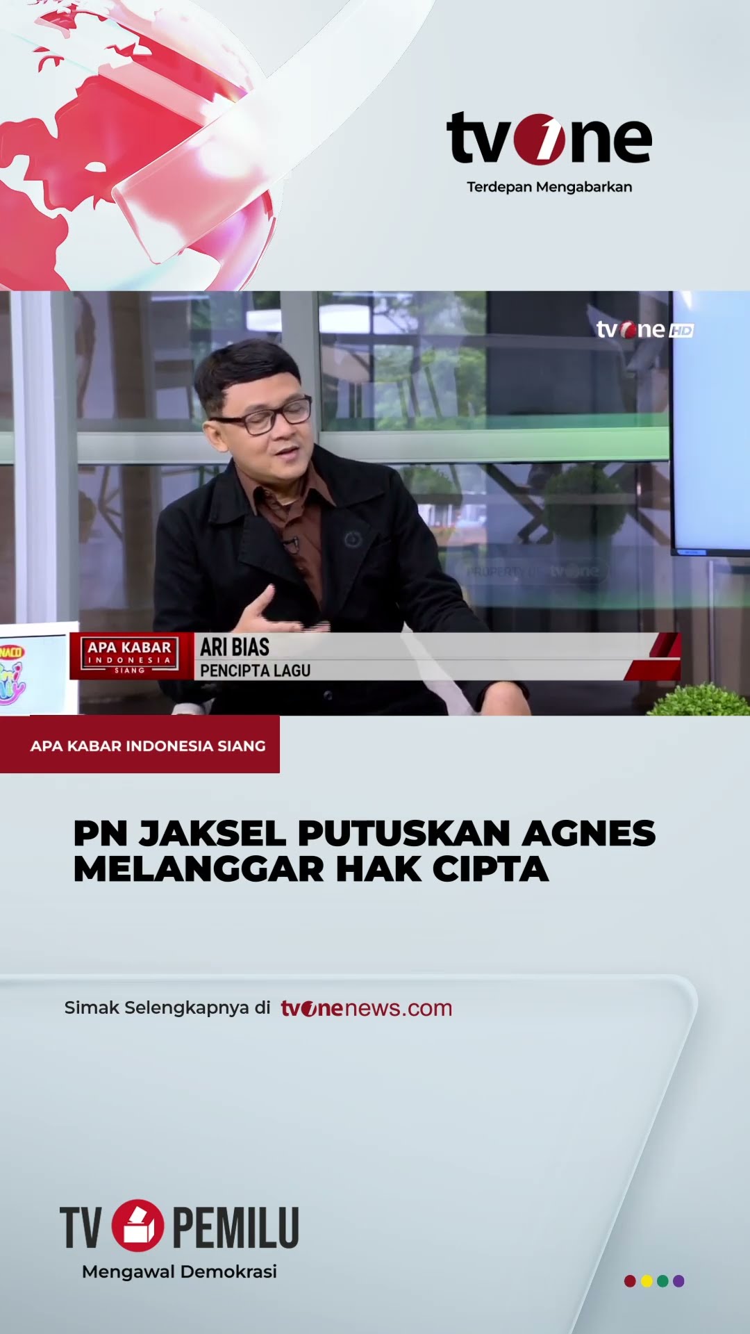 Nyanyikan Lagu Ciptaan Ari Bias Tanpa Izin, Agnez Mo Harus Bayar Rp1,5 M   | tvOne