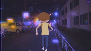 🌃  Morty walking at night in the streets of Tokyo (lofi hip hop mix for sleep/study) 🚶‍♀️🎵