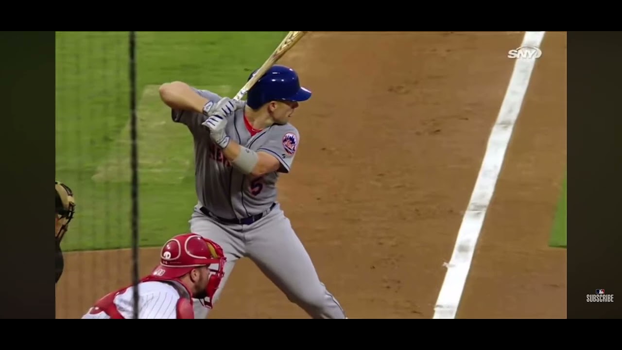 David Wright prestride/no stride timing and swing. - YouTube