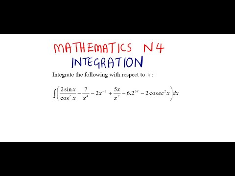 INTEGRATION MATHEMATICS N4 MEMBERS ONLY APRIL 2015 @mathszoneafricanmotives