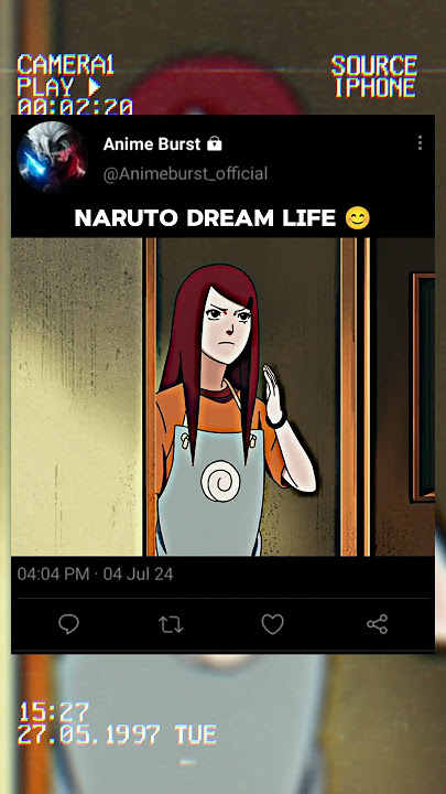 Naruto Dream Life 😊 || #shorts #shortvideo #naruto #narutoshippuden #minato #kushina #viral