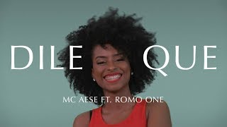 Video thumbnail of ""Dile Que" - Mc Aese (Ft. Romo One) MINT"