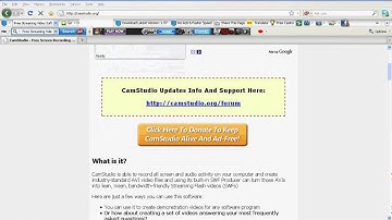How Dowload CamStudio 2.0 And Loseless Codec CamStudio 1.4.avi