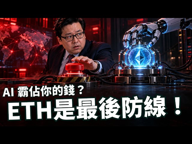 Tom Lee 警告：當 AI 霸佔你的資產，ETH 竟是人類最後防線？