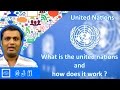 What is the united nations and how does it work ? (Hindi)