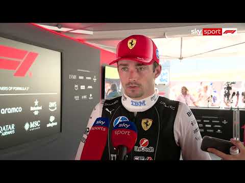 Video F1, GP d'Austria, Charles Leclerc (Ferrari): Facciamo tanta fatica con il motore