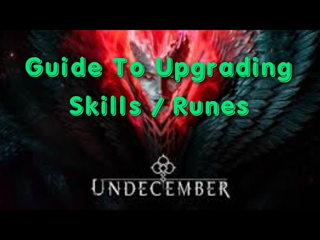 Undecember Runes – All Skills Listed – Gamezebo