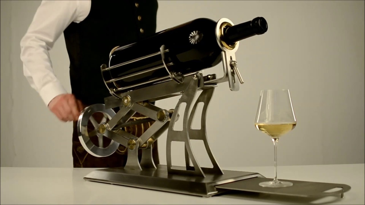 Der Ferdl | Dekantiermaschine für große Weinflaschen