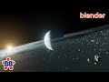 Fast Space Planet Rings Scene in Blender 2.8 EEVEE - Quick and Dirty