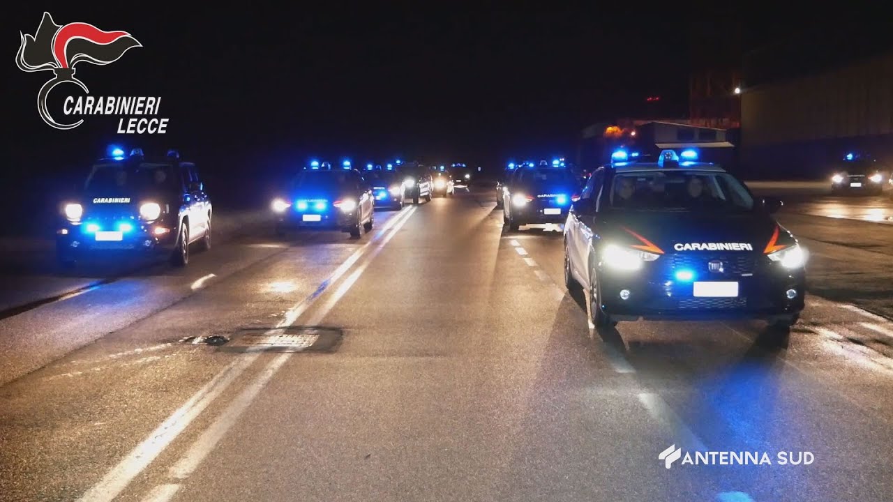 10 Gennaio 2023   Lecce   Droga, estorsioni e tentato omicidio: 15 arresti